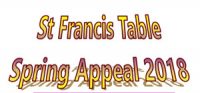 St Francis Table Spring 2018 appeal